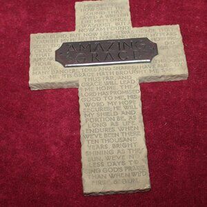 Vintage Inspirio 2006 Zondervon stone Cross - Amazing Grace Lyrics